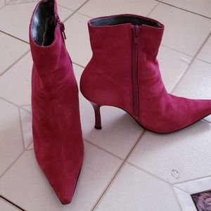 Bebe Pink Booties